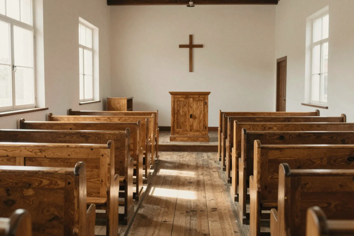 Sunday services: attendance, in two taps