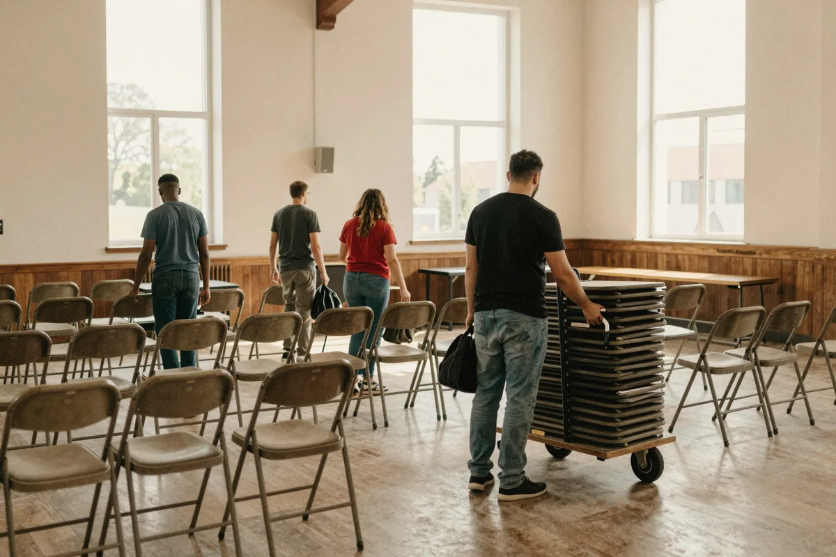 Volunteers: who's serving this sunday