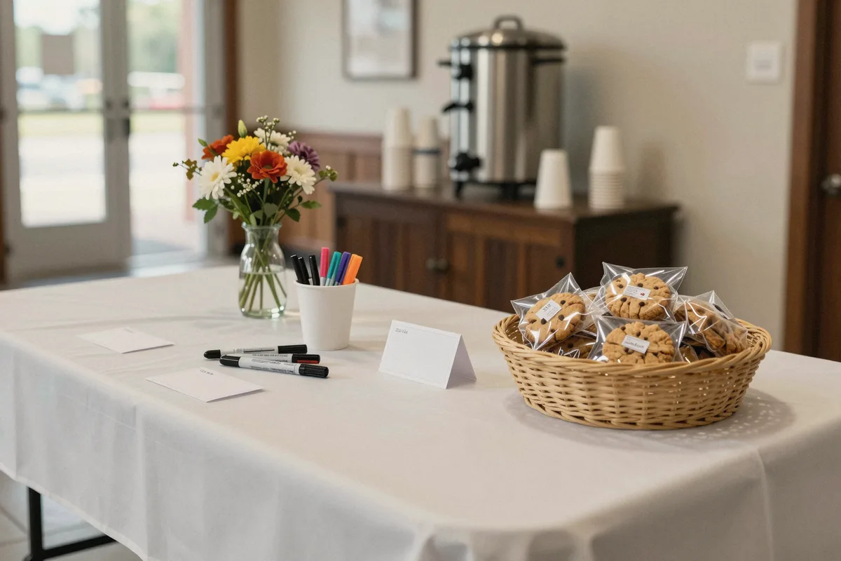 First-time guests: nobody leaves without a call